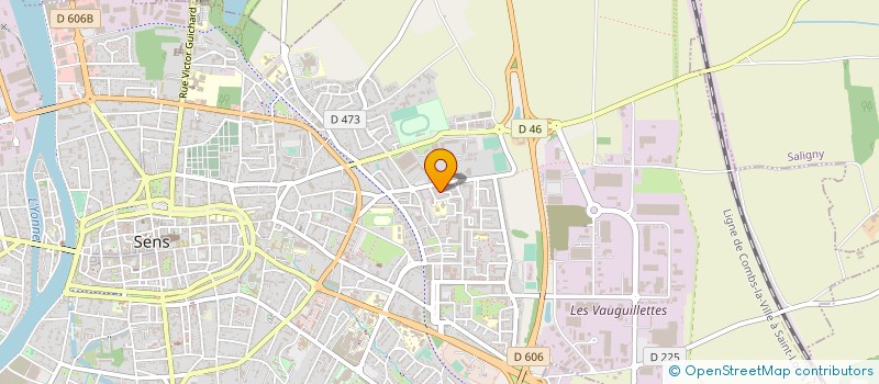 localisation de l'entreprise SENS ROUTE TRAIL  SENS