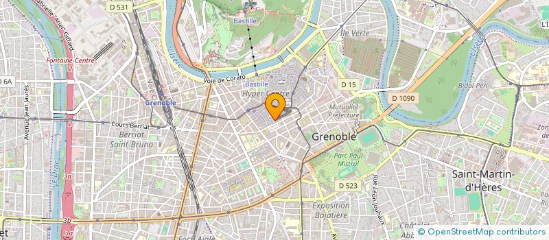 localisation de l'entreprise SENS UNIK à GRENOBLE