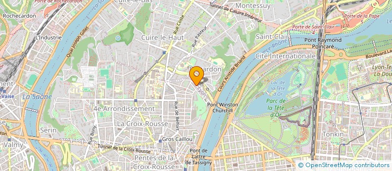 localisation de l'entreprise SENS2K à LYON