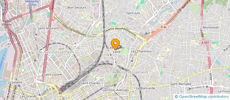 localisation de l'entreprise SENSA VOAL à MARSEILLE