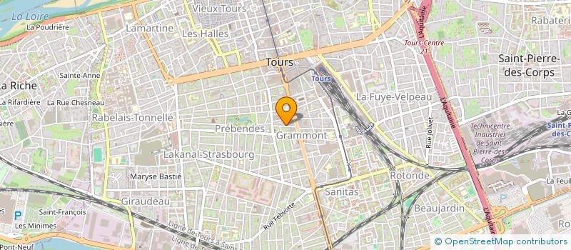 localisation de l'entreprise SENSACTIO  TOURS