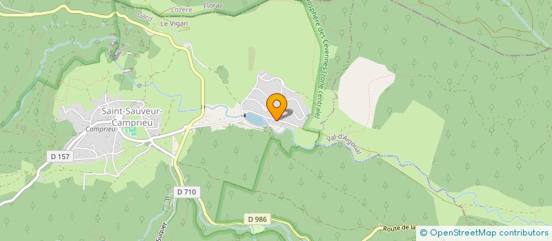 localisation de l'entreprise SENSAI-SIM  SAINT-SAUVEUR-CAMPRIEU