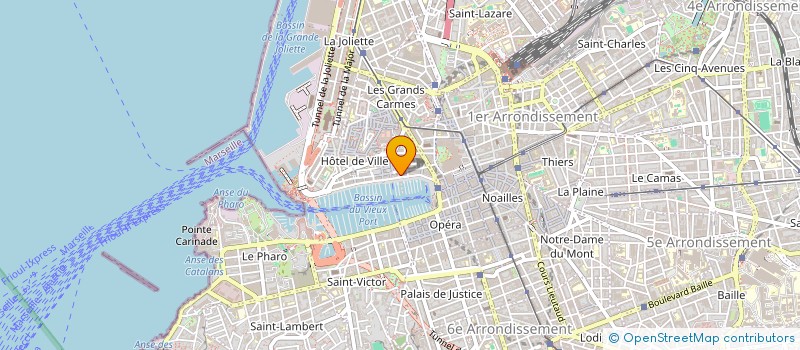 localisation de l'entreprise SENSAS DEVELOPPEMENT à MARSEILLE