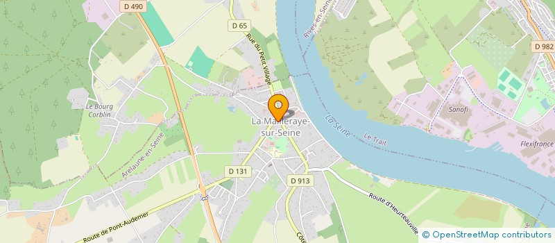 localisation de l'entreprise SENSATION  ARELAUNE-EN-SEINE