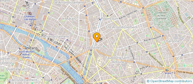 localisation de l'entreprise SENSATION CLUB PARIS  PARIS