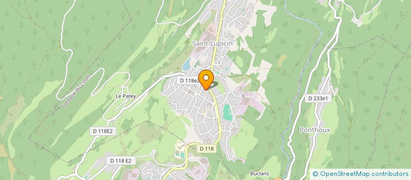 localisation de l'entreprise SENSATION'ELLE  COTEAUX DU LIZON