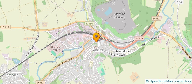 localisation de l'entreprise SENSATION ZEN à ALTKIRCH