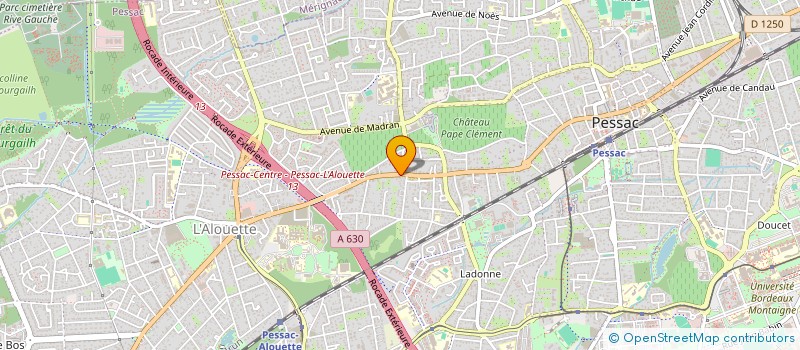 localisation de l'entreprise SENSATIONS CATAMARAN  PESSAC