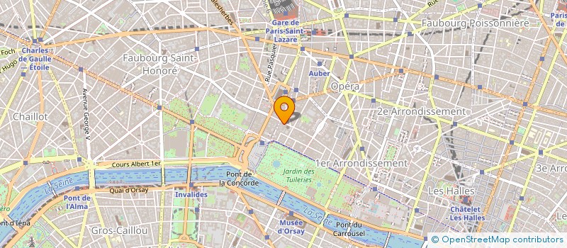 localisation de l'entreprise SENSATIONS PARIS PLONGEE à PARIS