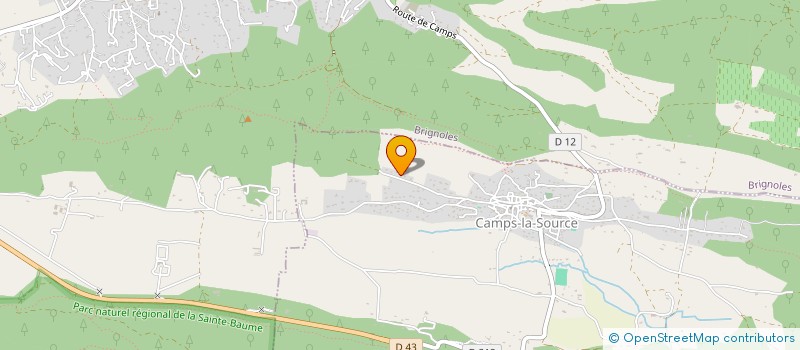 localisation de l'entreprise SENSATIONS RACING  CAMPS-LA-SOURCE