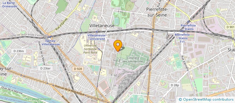 localisation de l'entreprise SENSATIONS TRAITEUR à VILLETANEUSE