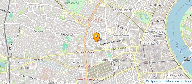 localisation de l'entreprise SENSE IMMOBILIER à BORDEAUX