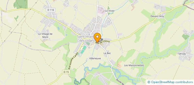 localisation de l'entreprise SENSE STUDIO  SAINT-HILAIRE-DES-LOGES