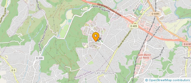 localisation de l'entreprise SENSEA PROVISIONING à MOUANS-SARTOUX