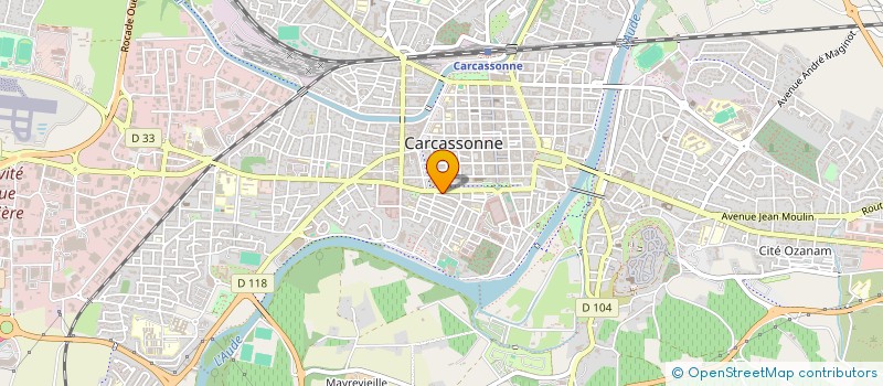 localisation de l'entreprise SENSECLIP  CARCASSONNE