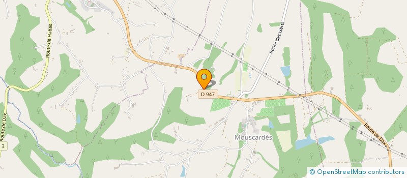 localisation de l'entreprise SENSENACQ  MOUSCARDES