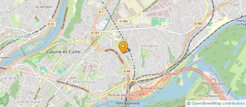 localisation de l'entreprise SENSEO CONSEIL  CALUIRE-ET-CUIRE