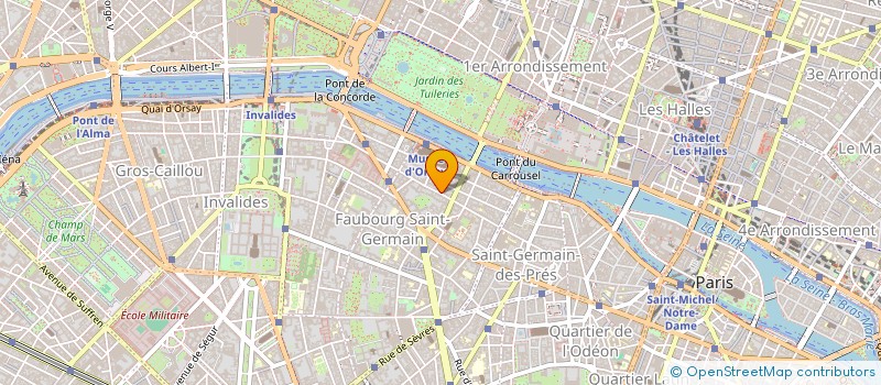 localisation de l'entreprise SENSEVARIA à PARIS