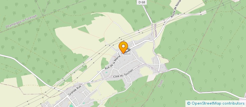 localisation de l'entreprise SENSHIN-KYOKUSHIN-DOJO  BOIS-LE-ROI