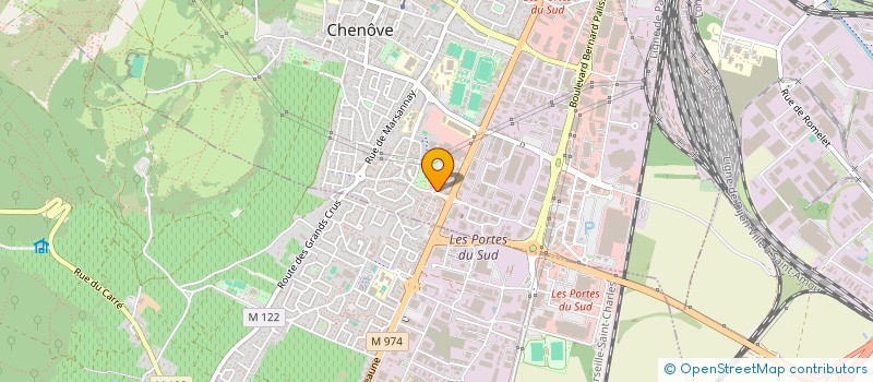 localisation de l'entreprise SENSHU  CHENOVE