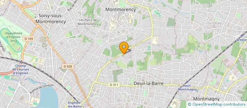 localisation de l'entreprise SENSI à MONTMORENCY
