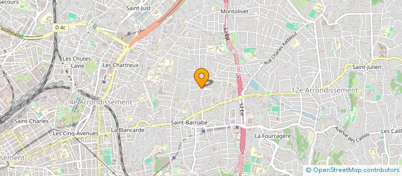 localisation de l'entreprise SENSIBILISATION ET ACTION POUR LES PERSONNES HANDICAPEES LEUR INTEGRATION ET LEUR RECONNNAISSANCE 13 à MARSEILLE 12EME