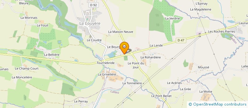 localisation de l'entreprise SENSIBLE  LA COUYERE