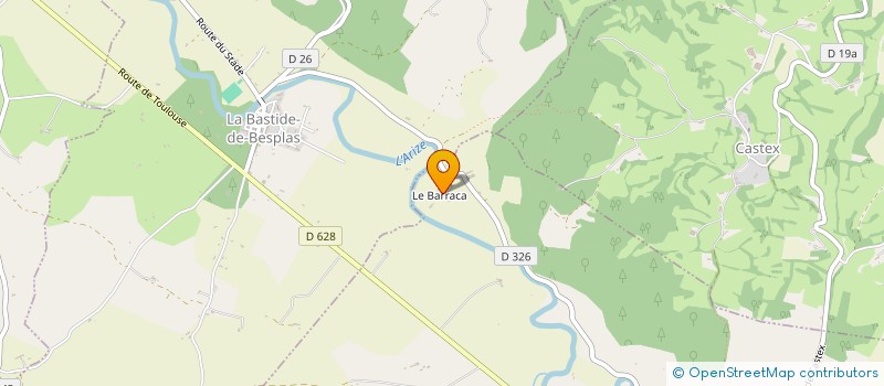 localisation de l'entreprise SENSIBOOT à DAUMAZAN-SUR-ARIZE