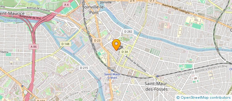 localisation de l'entreprise SENSIEA à SAINT-MAUR-DES-FOSSES