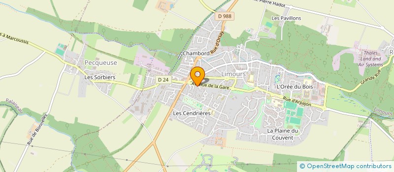 localisation de l'entreprise SENSIKIDS à LIMOURS