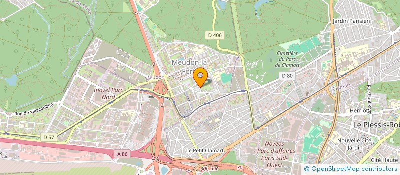 localisation de l'entreprise SENSILEAD MANAGEMENT à MEUDON