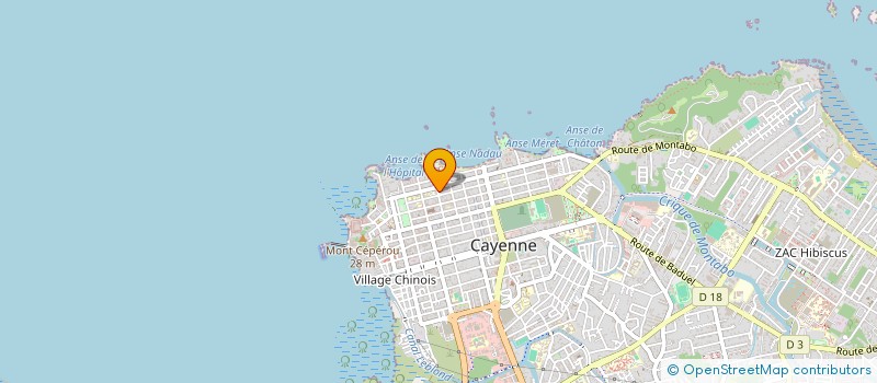 localisation de l'entreprise SENSITIVE RECORDS  CAYENNE