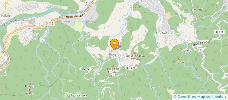 localisation de l'entreprise SENSONATURA  REYNES