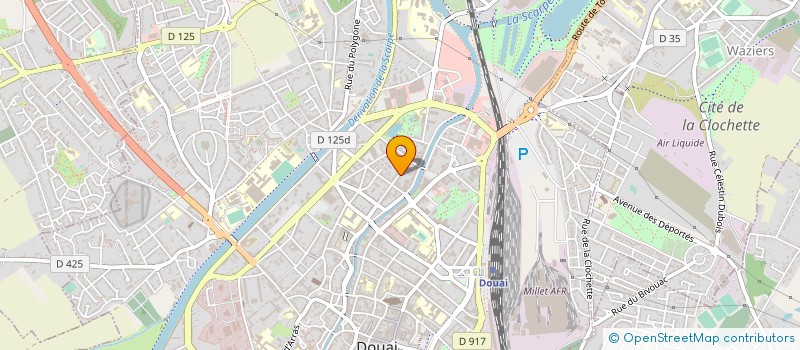 localisation de l'entreprise SENSOR INSTRUMENTS FRANCE  LAMBRES-LEZ-DOUAI