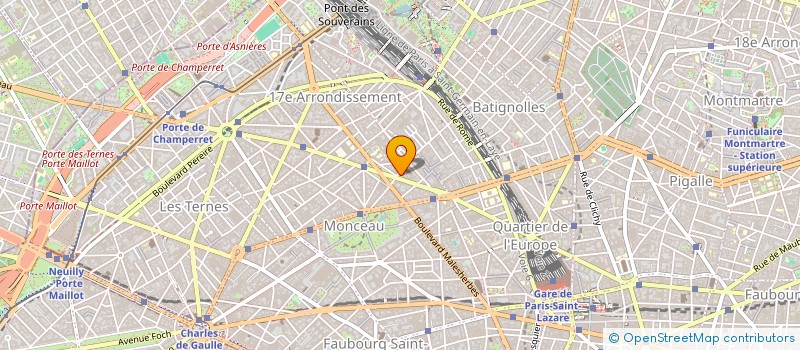 localisation de l'entreprise SENSORTECH EUROPE  PARIS