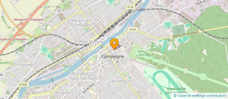 localisation de l'entreprise SENSOVERY  COMPIEGNE