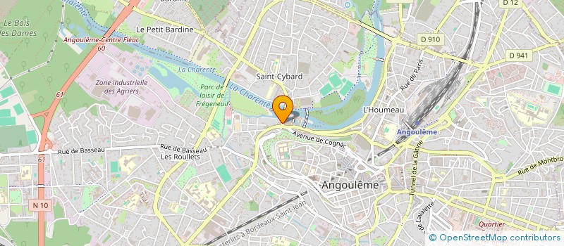 localisation de l'entreprise SENSPLAY ENTERTAINMENT à ANGOULEME