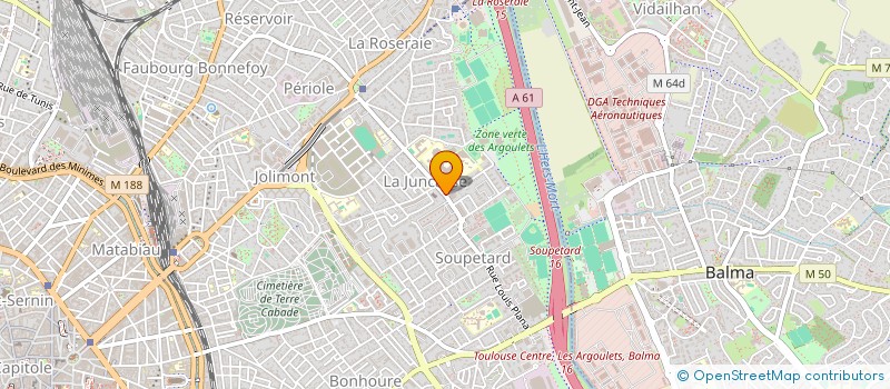 localisation de l'entreprise SENSTRESS à TOULOUSE