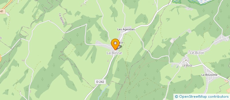 localisation de l'entreprise SENSUAL VANGUARD (SV)  LA BOSSE