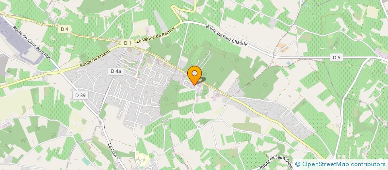 localisation de l'entreprise SENSYL  VENASQUE