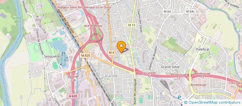 localisation de l'entreprise SENTAC à TOULOUSE