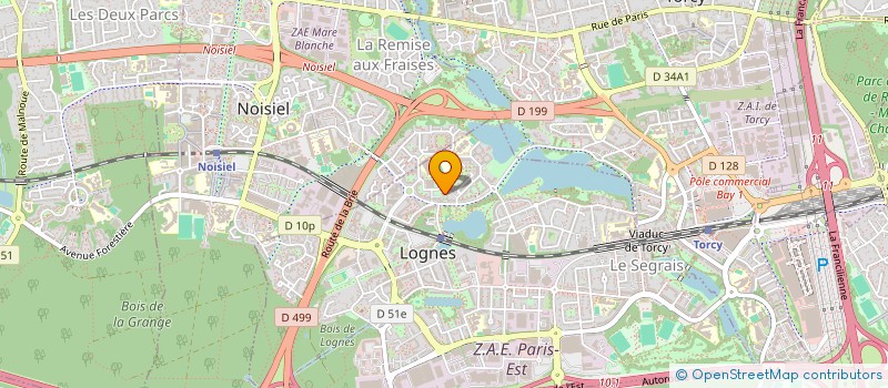 localisation de l'entreprise SENTAI ASIANCOOK à LOGNES