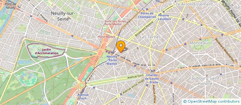localisation de l'entreprise SENTECH SOLUTION  PARIS 17