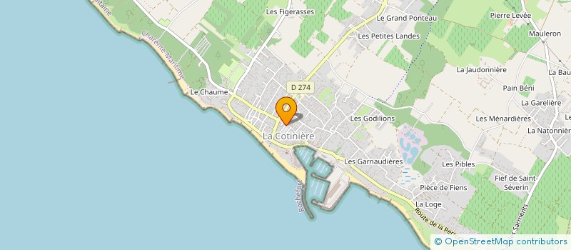 localisation de l'entreprise SENTEUR OCEANE à SAINT-PIERRE-D'OLERON
