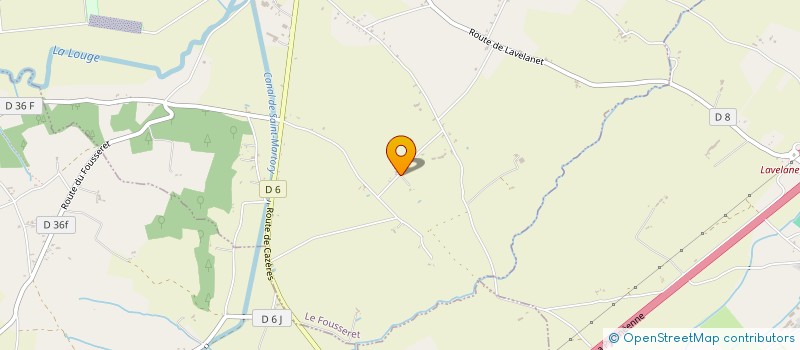 localisation de l'entreprise SENTEURE  LE FOUSSERET