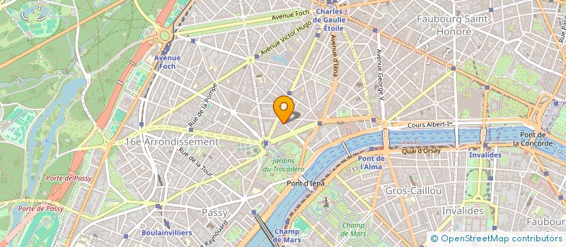localisation de l'entreprise SENTEURS & BOTANIK à PARIS