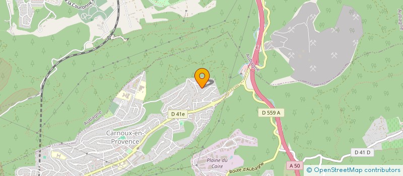 localisation de l'entreprise SENTEURS DU SUD à CARNOUX-EN-PROVENCE