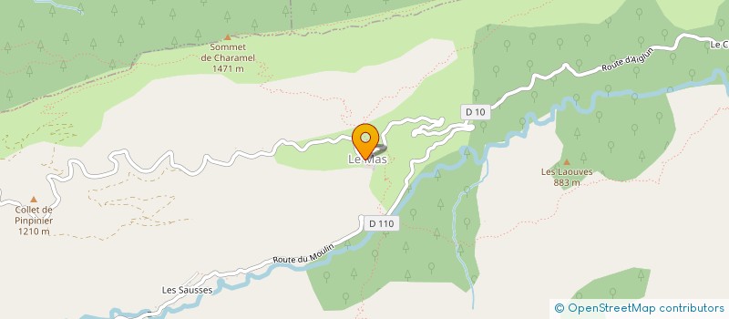 localisation de l'entreprise SENTEURS SAUVAGES  LE MAS