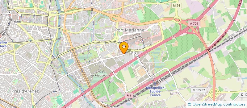 localisation de l'entreprise SENTIENT ART à MONTFERRIER-SUR-LEZ