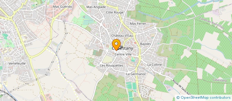 localisation de l'entreprise SENTIER CT  CABESTANY